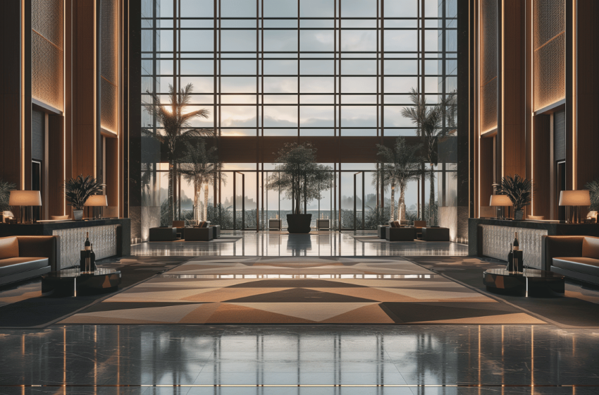 Lobby Hotel de lujo