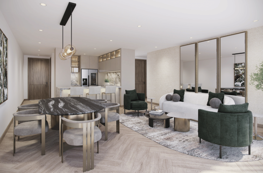 Sala y comedor departamentos